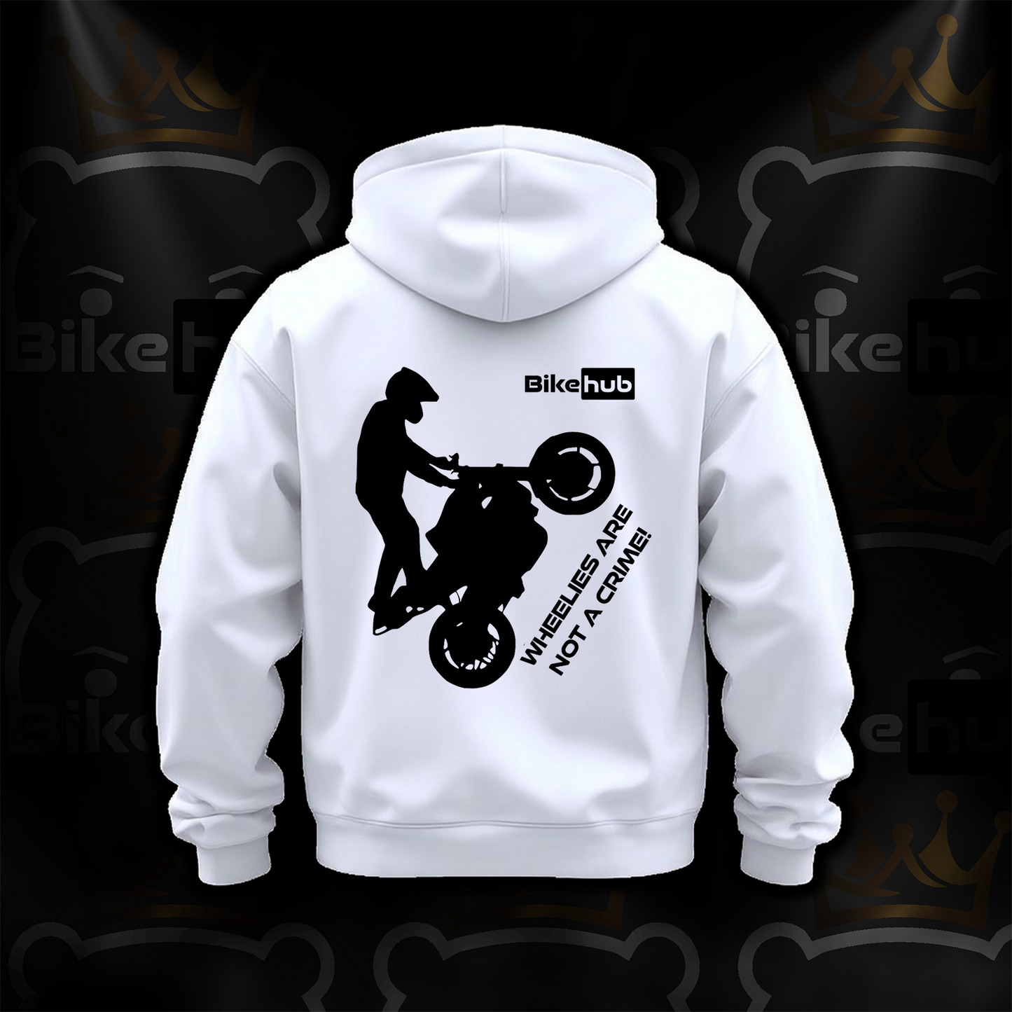 Bikehub Hoodie Legalize Wheelies